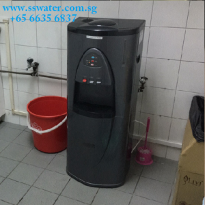 Floor standing direct pipe in water dispenser (2)