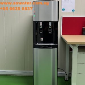 Floor standing direct pipe in water dispenser