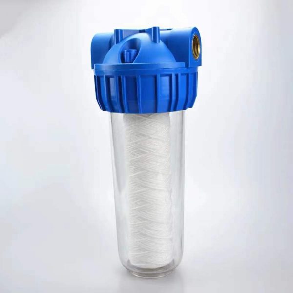 10 Inch White Wound Filter Cartridge